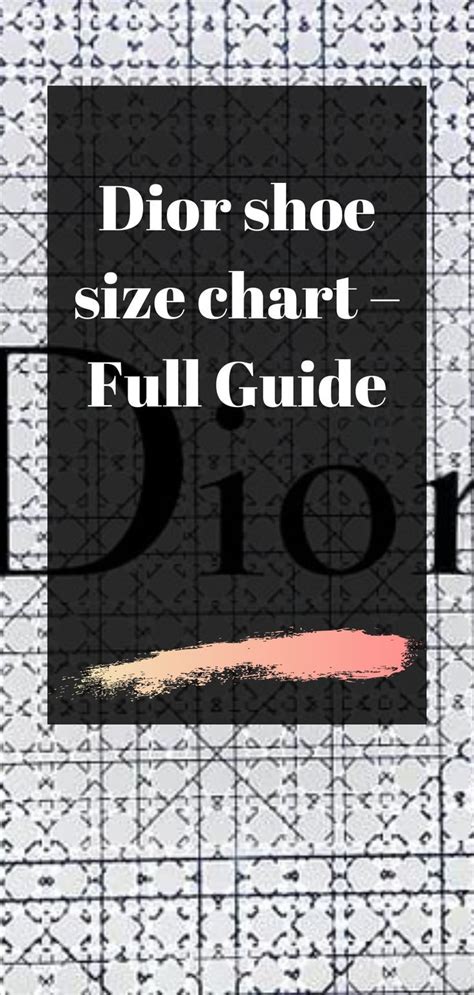 chaussure j'adore dior|Dior shoe size chart.